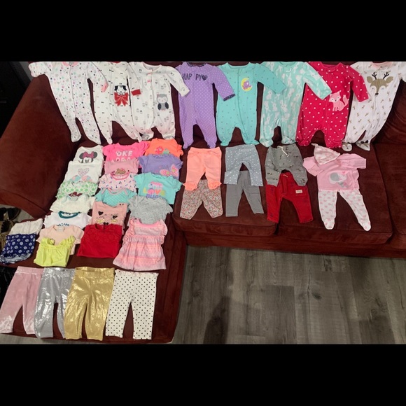 3-6 Months baby girl clothing